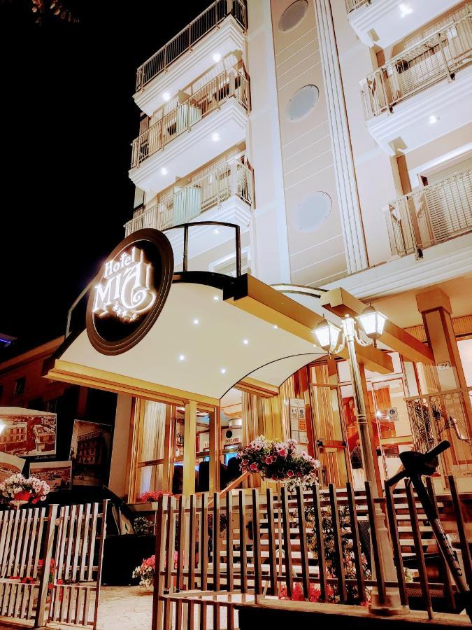 Hotel Mia Restaurant Rimini Exterior foto